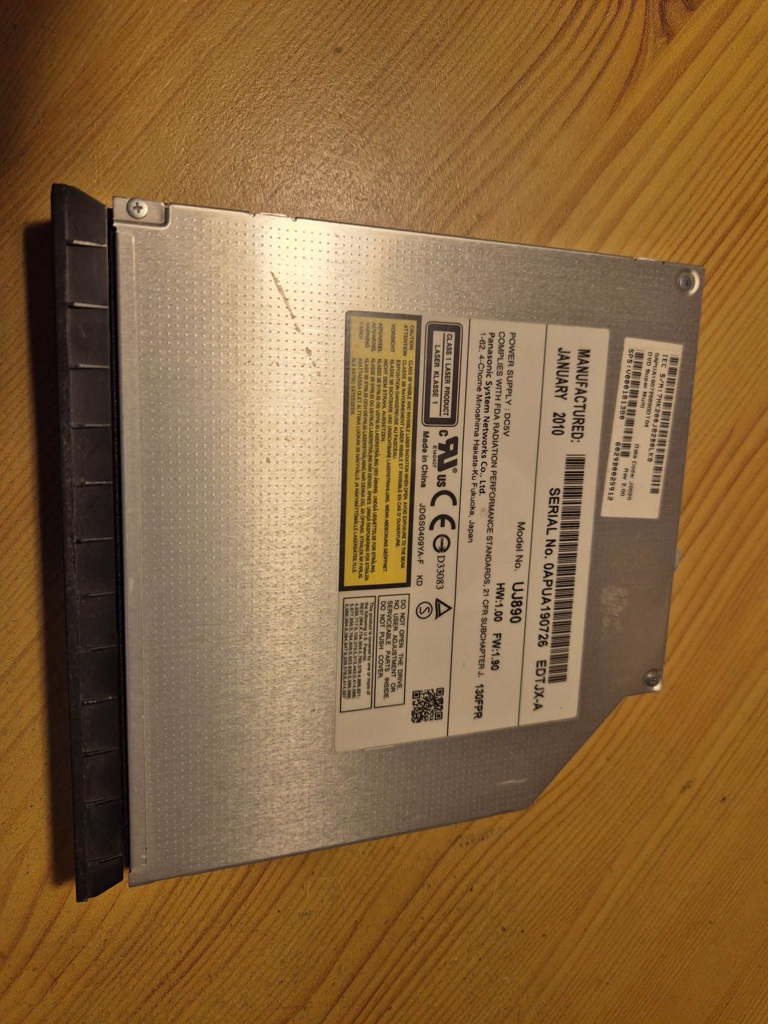 Napęd dvd cd Panasonic UJ890