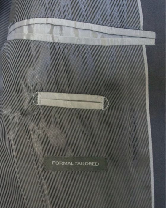 granatowy garnitur marynarka Pierre Cardin