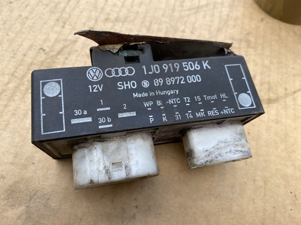 Audi Skoda Seat VW modul sterownik wentylatorow