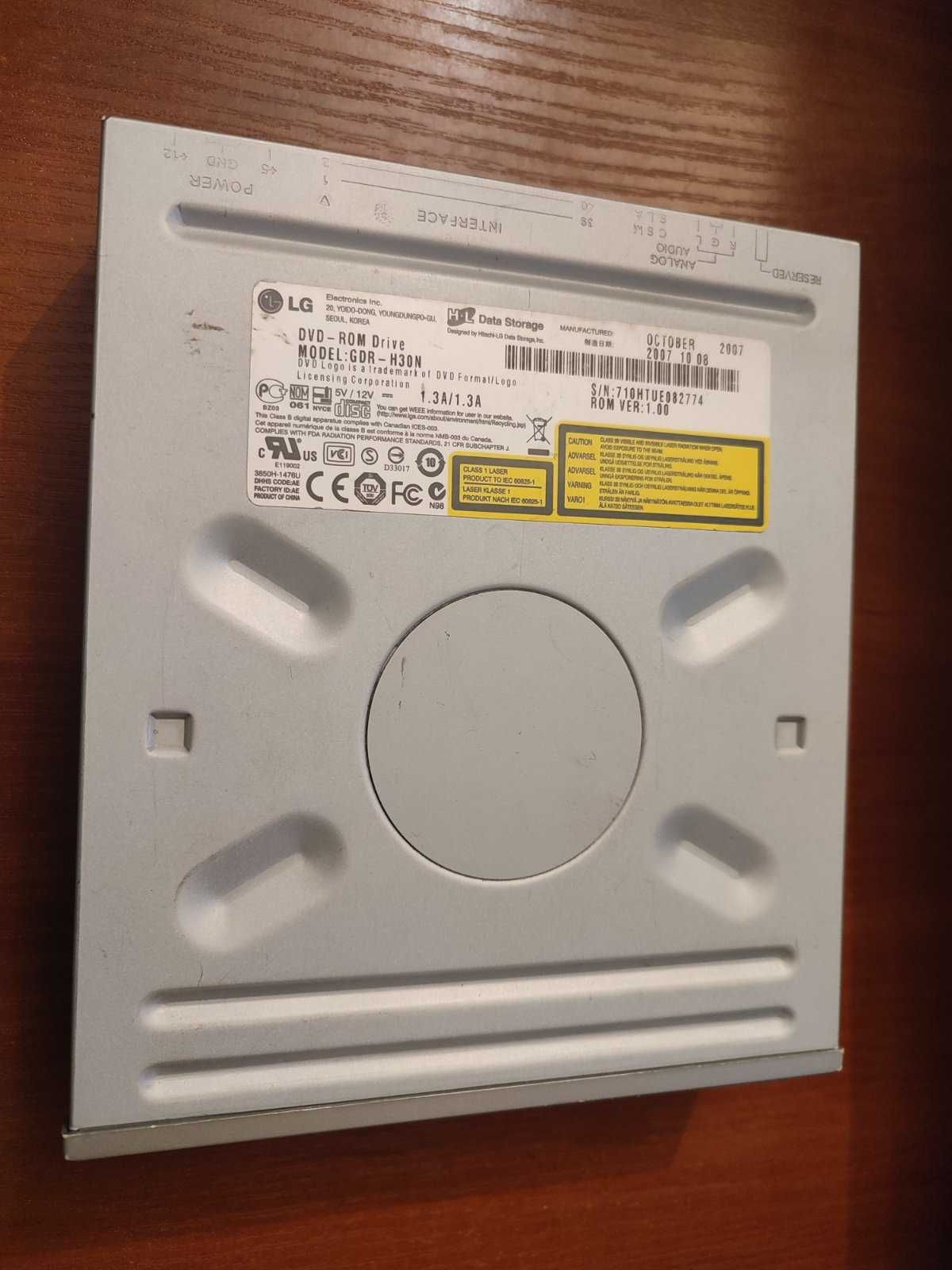 Дисковод DVD не пишущий LG GDR-H30N БУ IDE