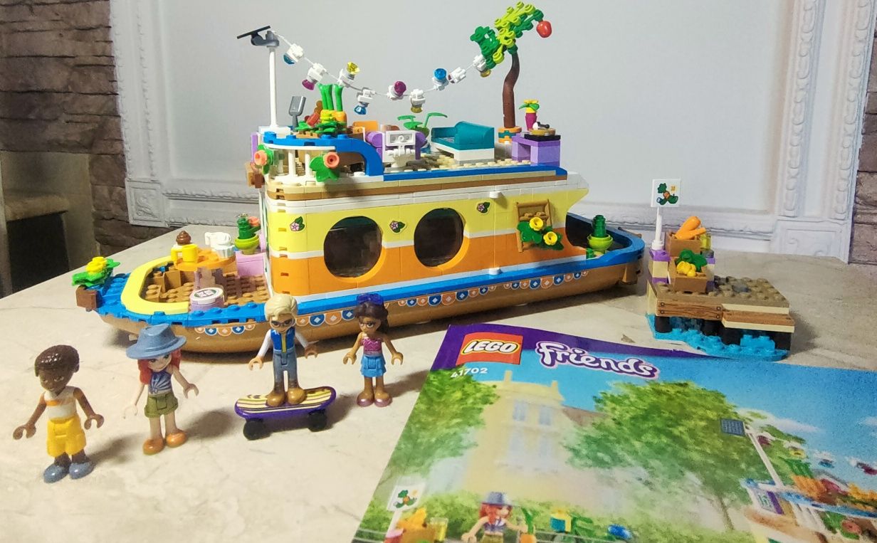 Lego friends łódź mieszkalna 41702
