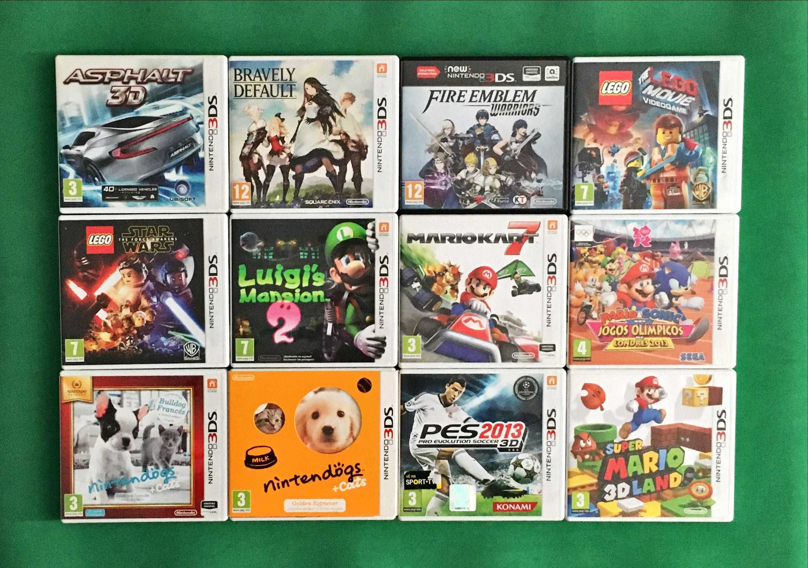 NINTENDO DS 2DS 3DS Diversos Jogos Novos nintendo ds 2ds 3ds