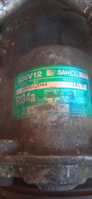 Компрессор кондиционера Рено Кенго 1 Renault Kangoo 1,9 дизель