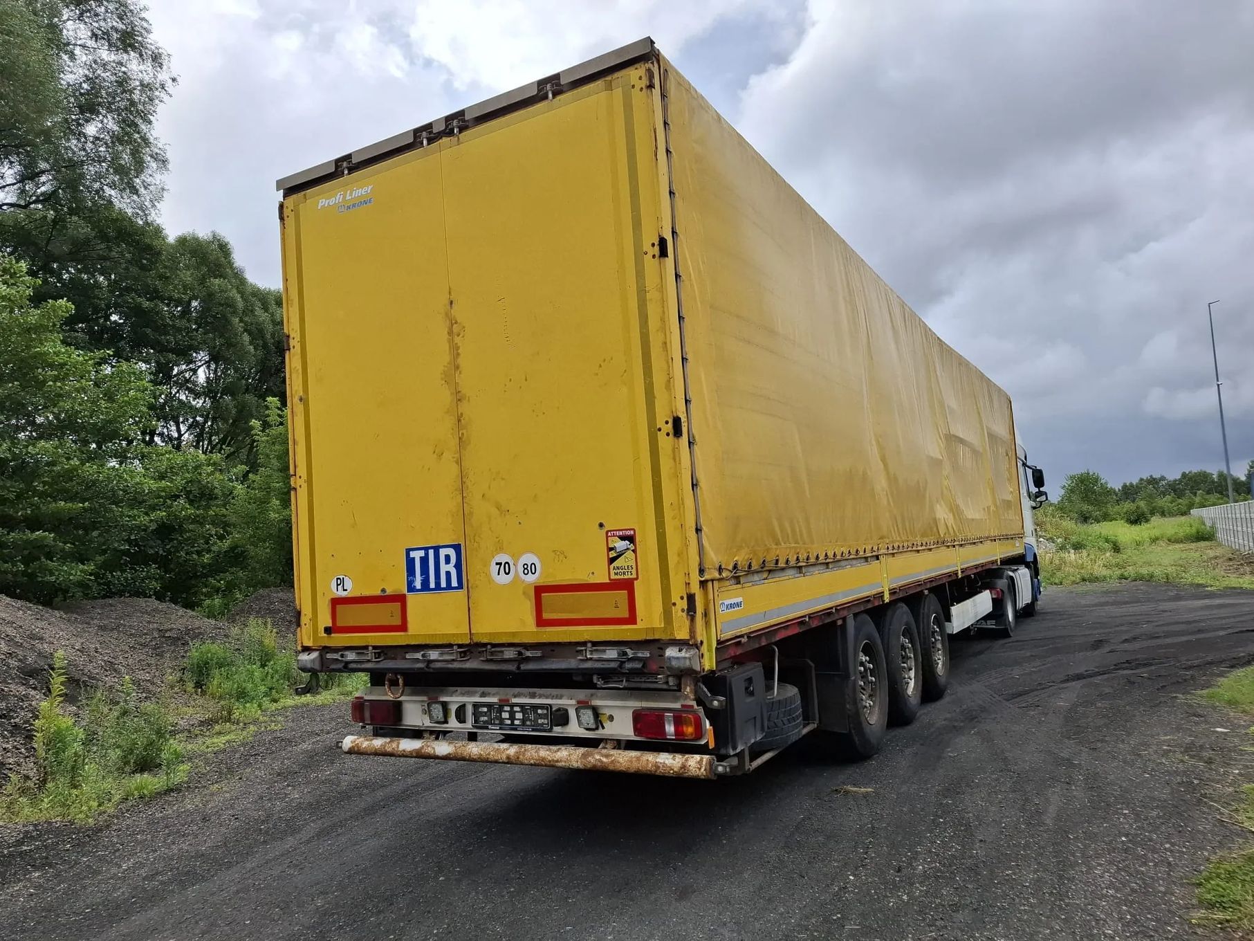 Krone  KRONE SAF intrax standard burto-plandeka