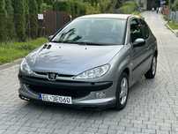 Peugeot 206_1.6_Klimatyzacja_2002r_Grzane Fotele_Nowy PT_