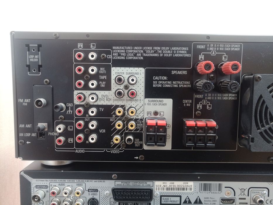 Technics SA-AX730 ресівер 5.1 підсилювач