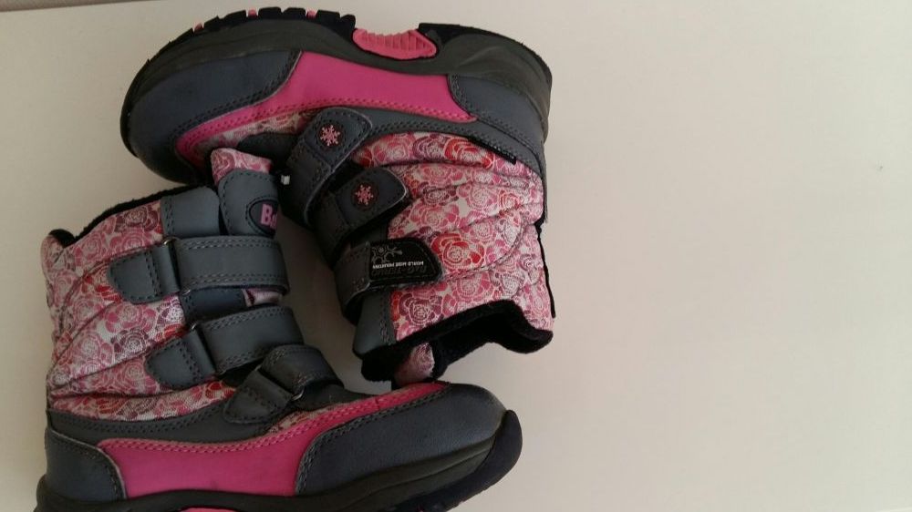 Термосапоги-ботинки B&G р.30 ст.19.5 cм.