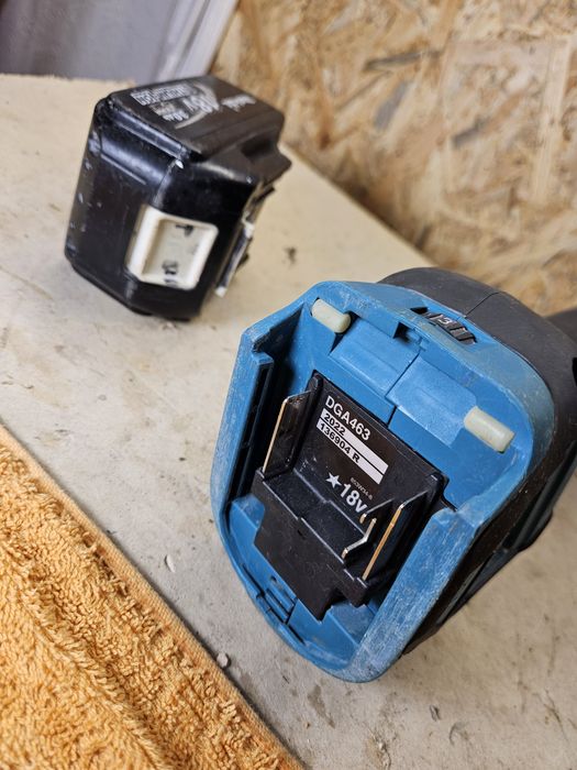 Makita DGA463 szlifierka akumulatorowa 18v brushless z regulacją
