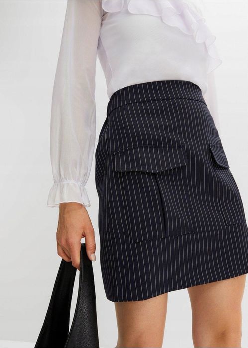 B.P.C spódnica cargo w paski r.46e