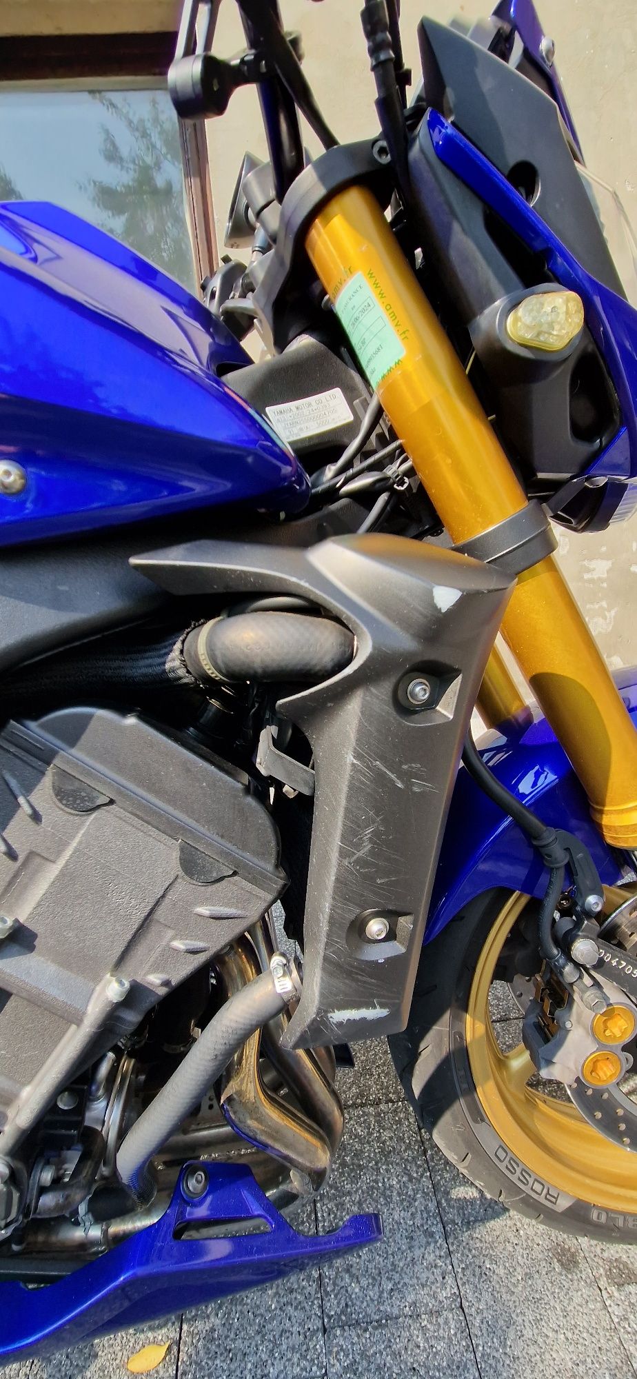 Yamaha fz8 fazer 800ccm faktura vat