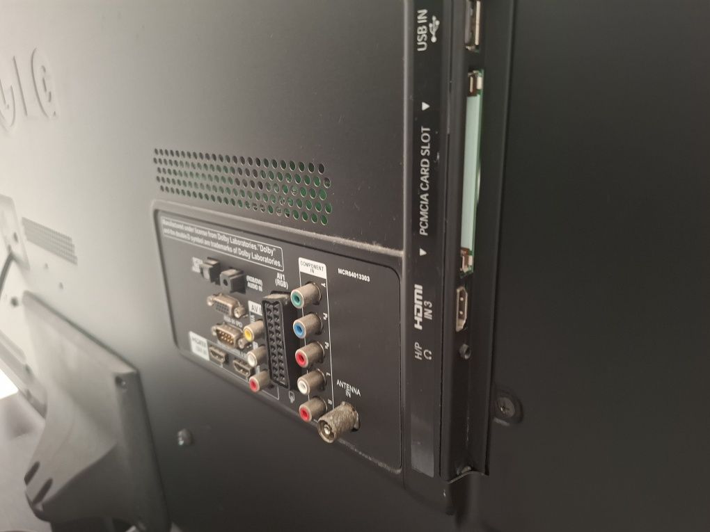 Televisão LG preta