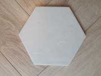 Płytki gresowe Equipe Hexatile Cement White 17,5X20