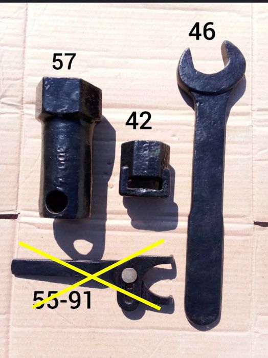 Ключ рожковий , Ключ Ступічний, Ключ головка  СССР Наложений платіж