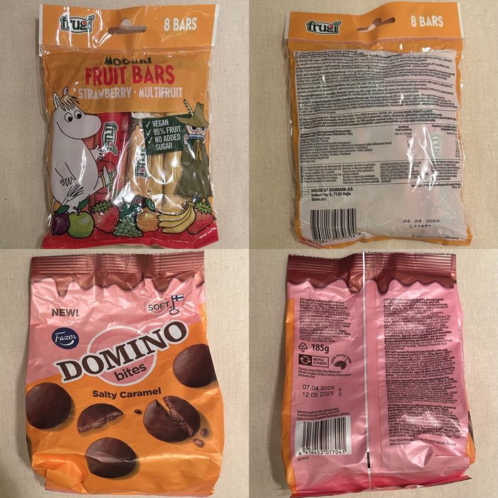 Сувеніри, цукерки з Фінляндії