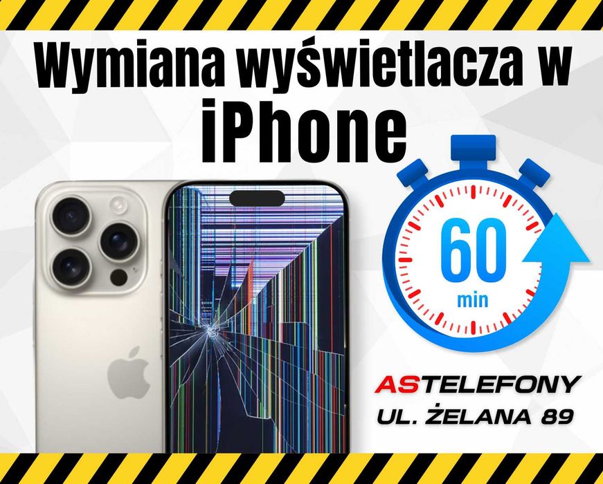 Wyświetlacz LCD  iPhone X XR XS 11 PRO 12 13 14 Plus 15 MAX z wymianą