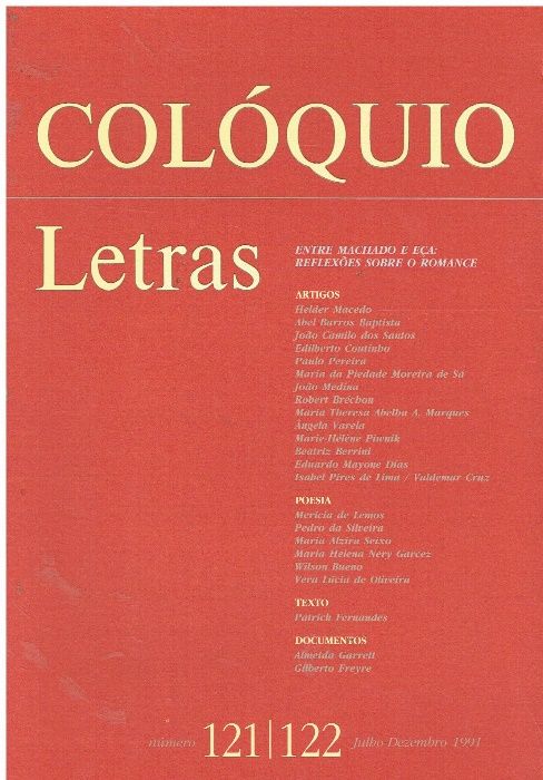 3607 - Revistas Colóquio das Letras