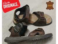 Clarks explore part сандалии, кожа р.7 (на стопу 26см) стелька 27см.