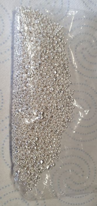 Granulat ze srebra 999/100g.