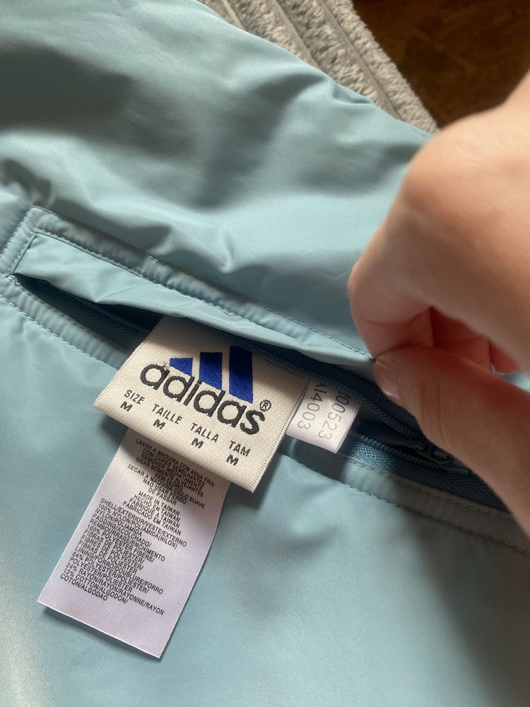 Adidas dwustronna kurtka vintage