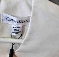 Calvin Klein - tunika ze skóry ekologicznej