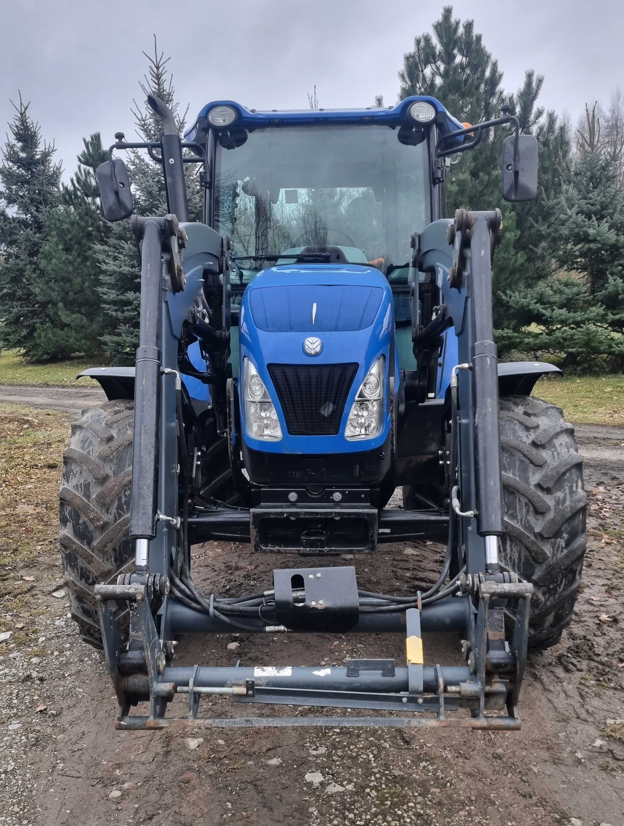 New Holland T 5.85 Ładowacz Quicke sprężarka powietrza Zamiana