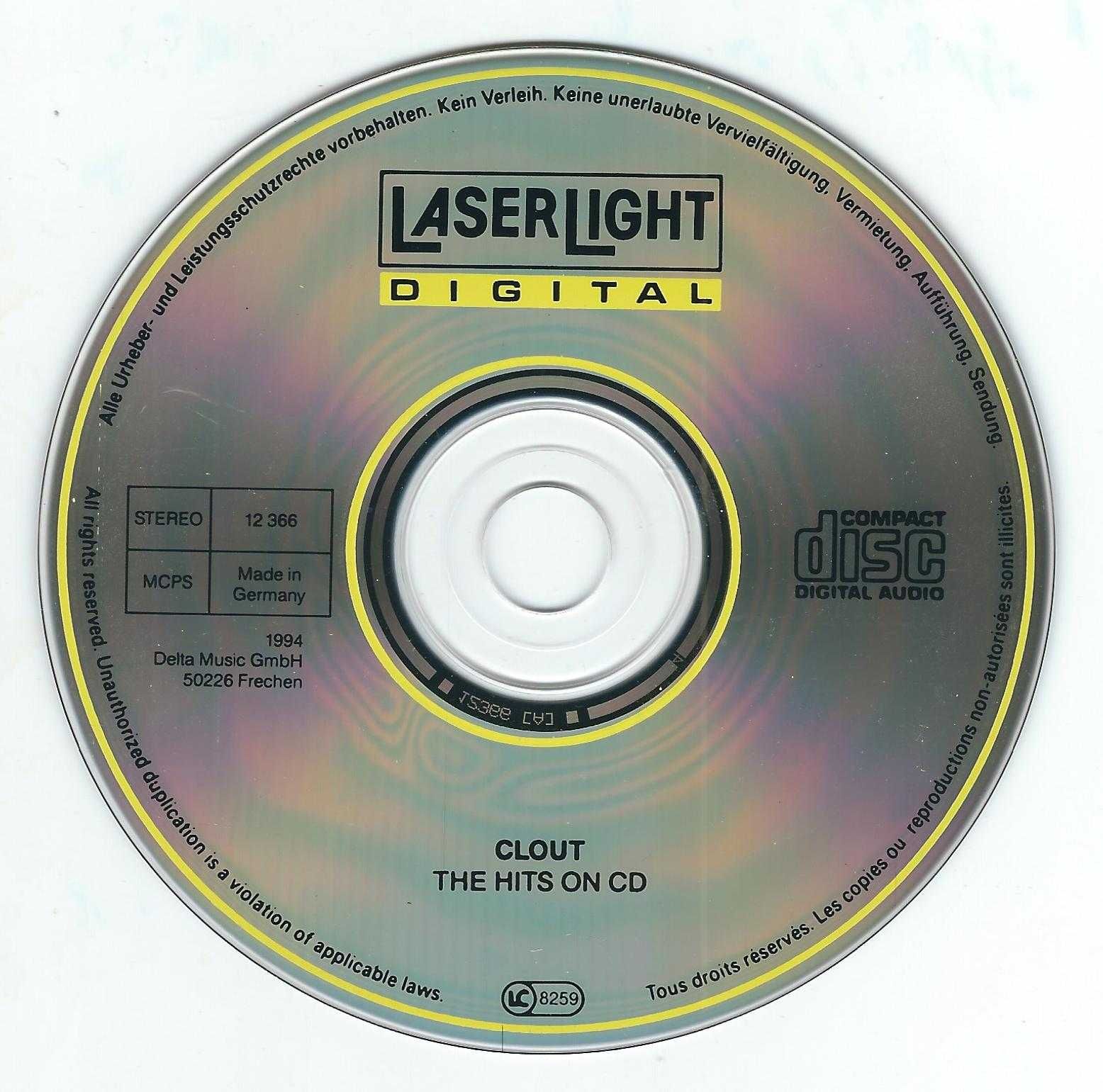 CD Clout - The Hits On CD (1994) (LaserLight Digital)