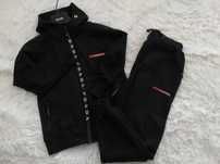 dresy Prada 140 czarny czarne dresy bluza prada spodnie prada 140