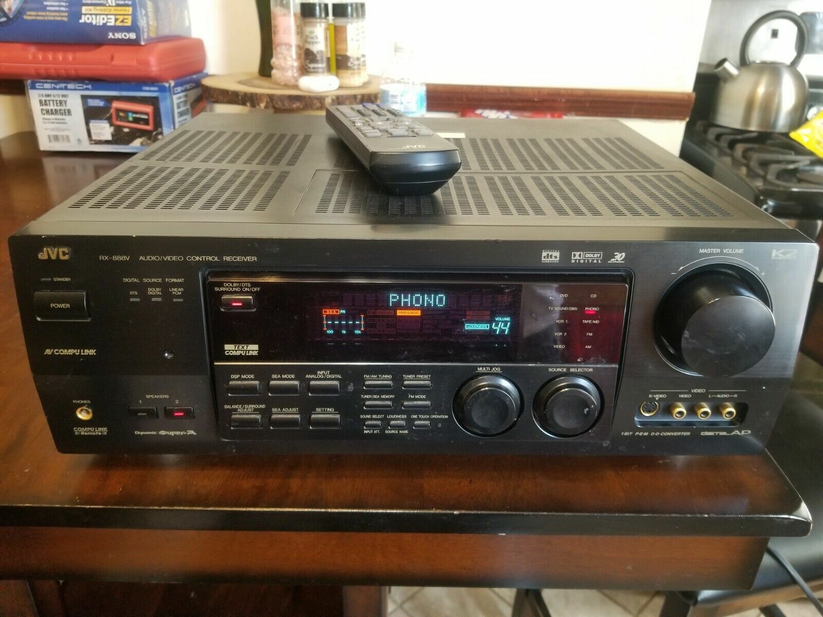 Amplificador JVC RX-888R