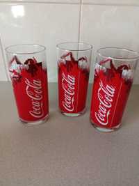Zestaw szklanek coca cola