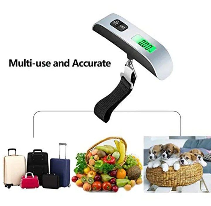 Portátil Escala Display LCD Digital 110lb/50kg