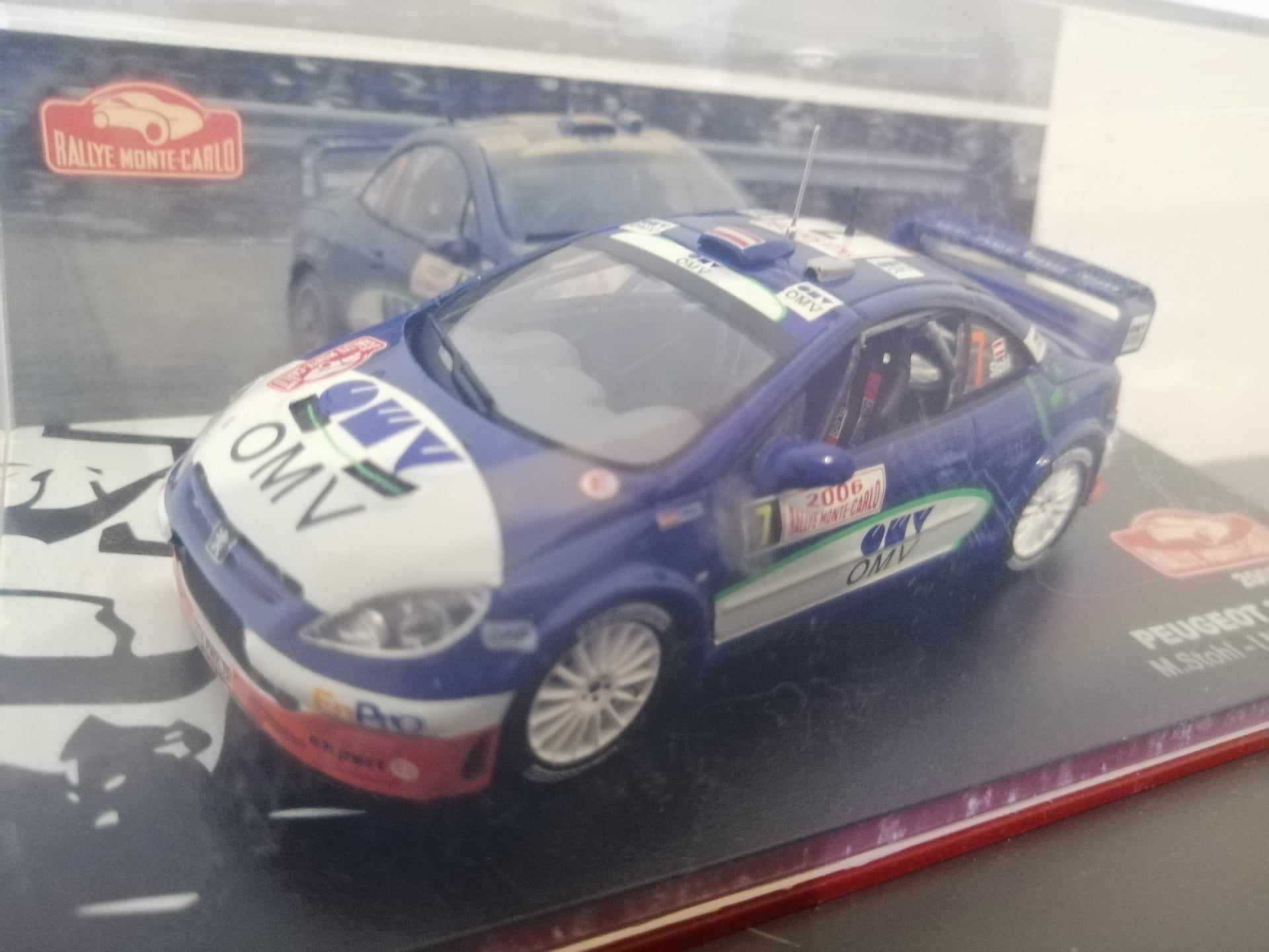 Model  Peugeot 307 WRC Rajd Monte Carlo 2006r M.Stohl/I.Minior 1/43