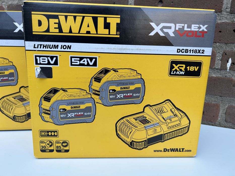 Акумулятор батарея DeWalt 18v DCBP318 3.5ah, flexvolt 12ah 9ah 2025pik