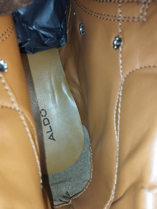 Шкіряні чоловічі черевики хайкери канадського бренду Aldo