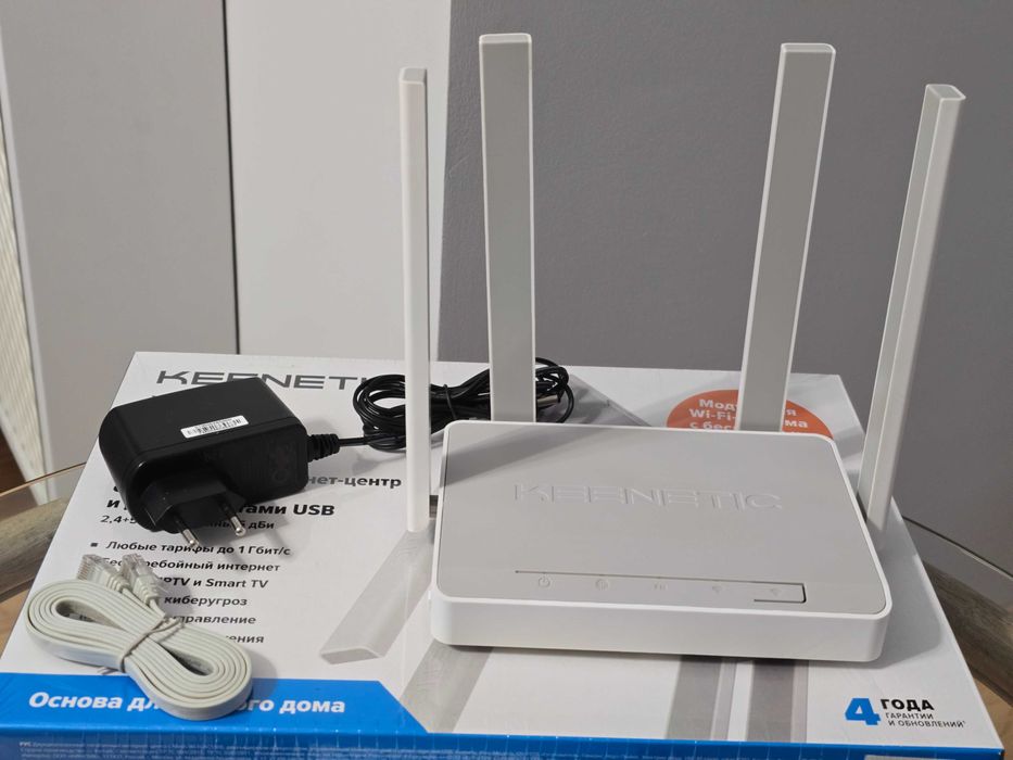 Продам маршрутизатор-роутер WiFi Keenetic Viva KN-1910 та 2xSpeedster