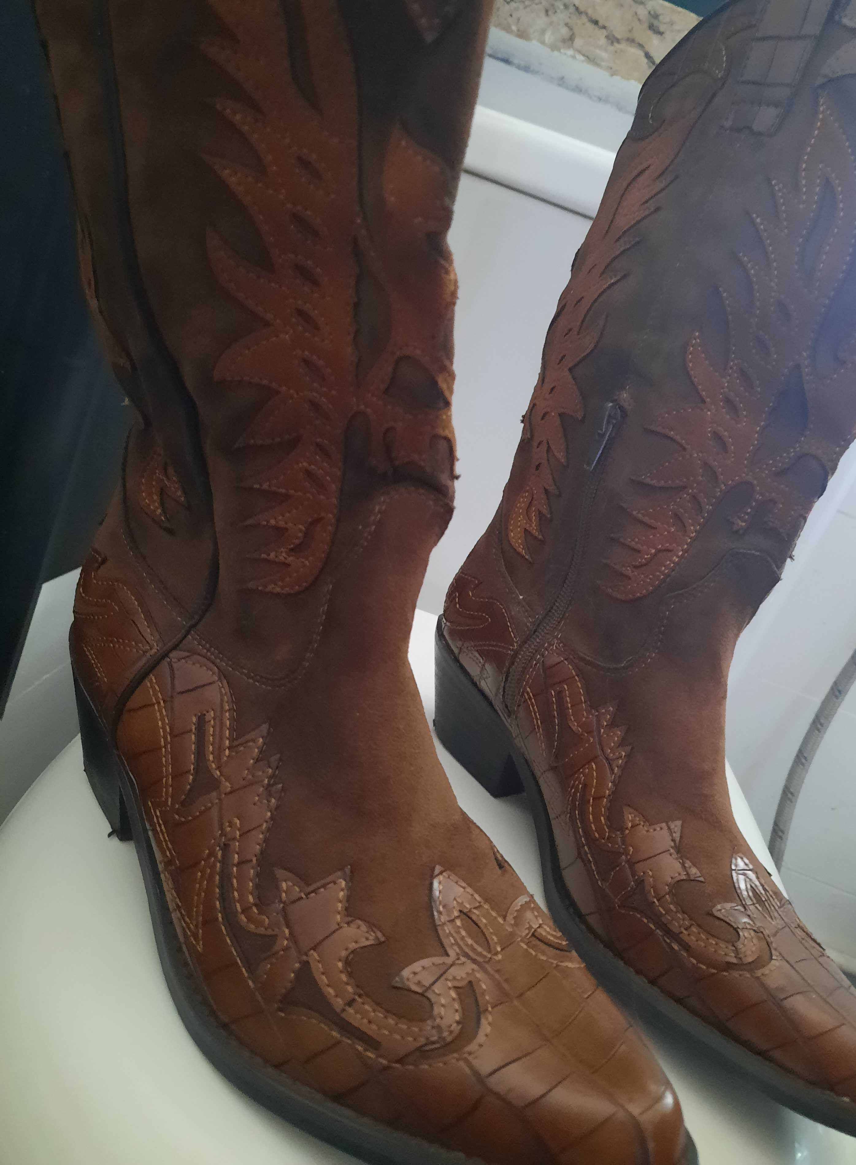 Botas texanas maravilhosas