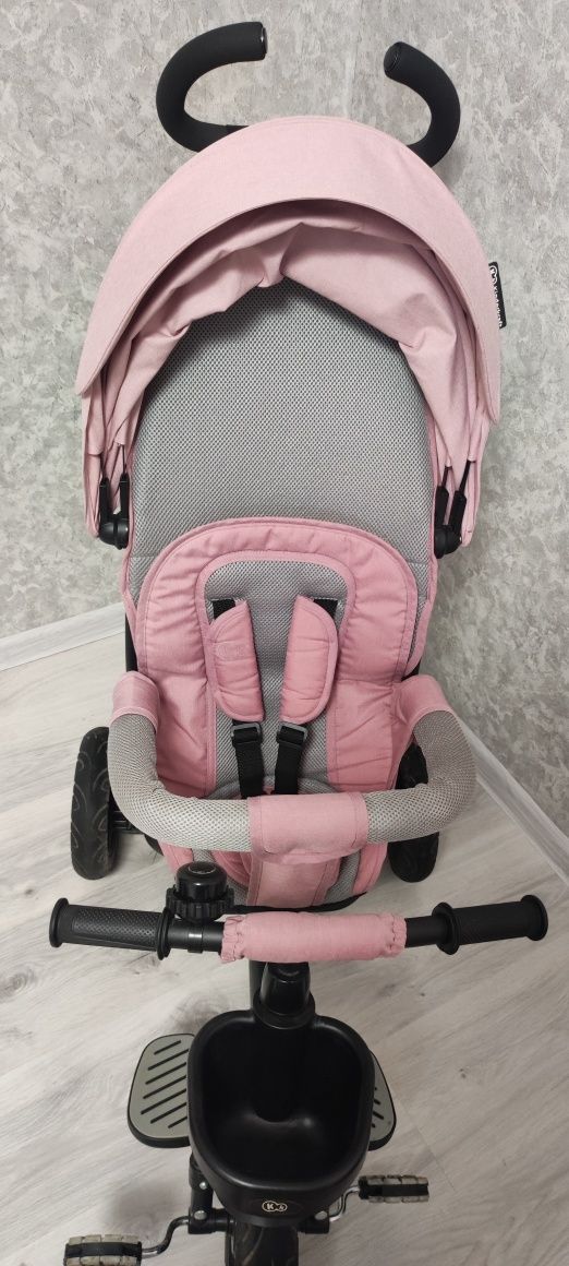 Триколісний велосипед Kinderkraft Spinstep Mauvelous Pink