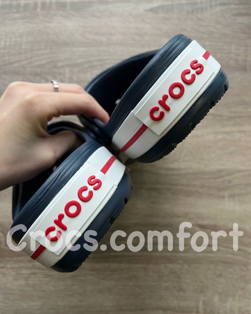 Крокси сині крокбенд чоловічі і жіночі 36-44, crocs crocband navy