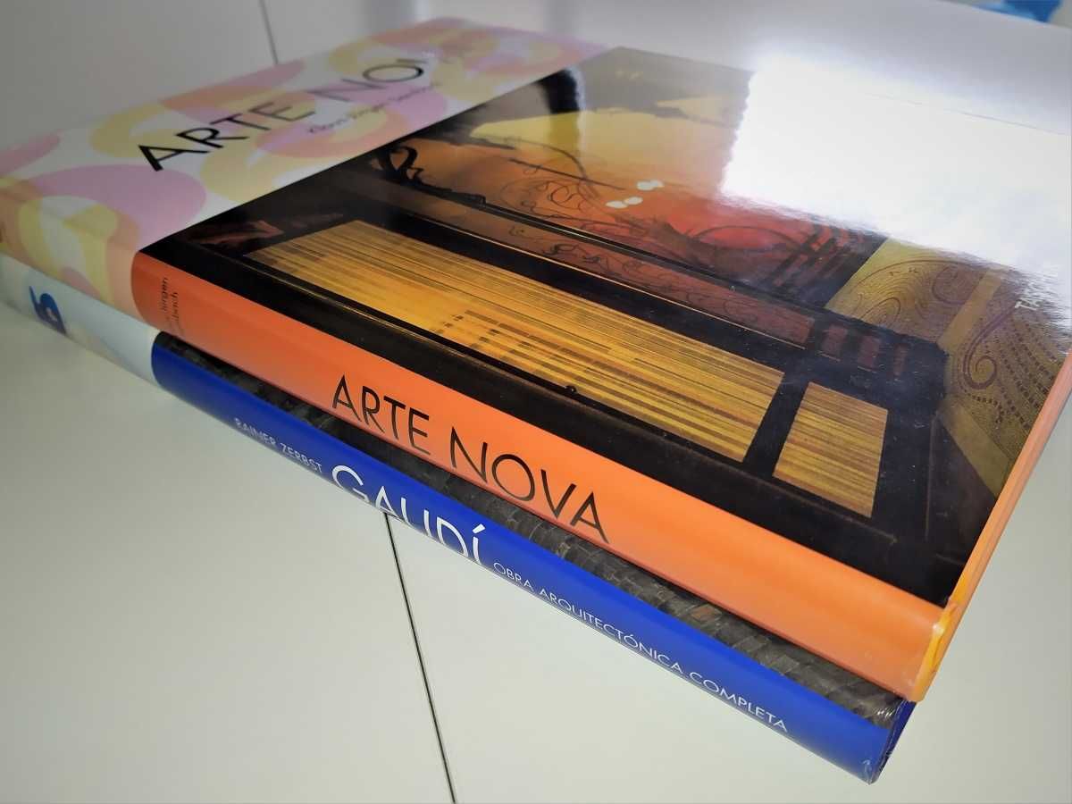 Livros Taschen Gaudí/Arte Nova/Expressionismo