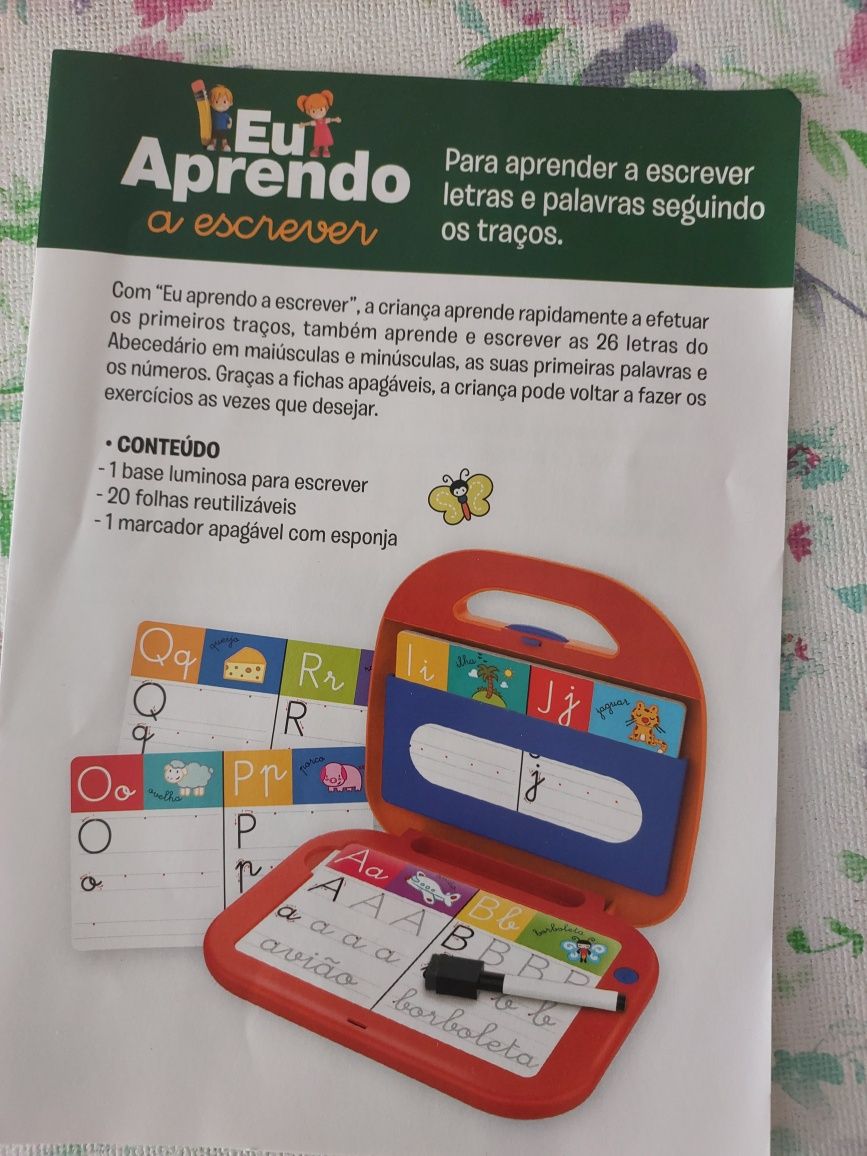 Jogo "Eu Aprendo a Escrever" marca Diset