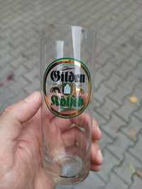 Szklanka do piwa niemiecka vintage cienkie szkło 3 szt