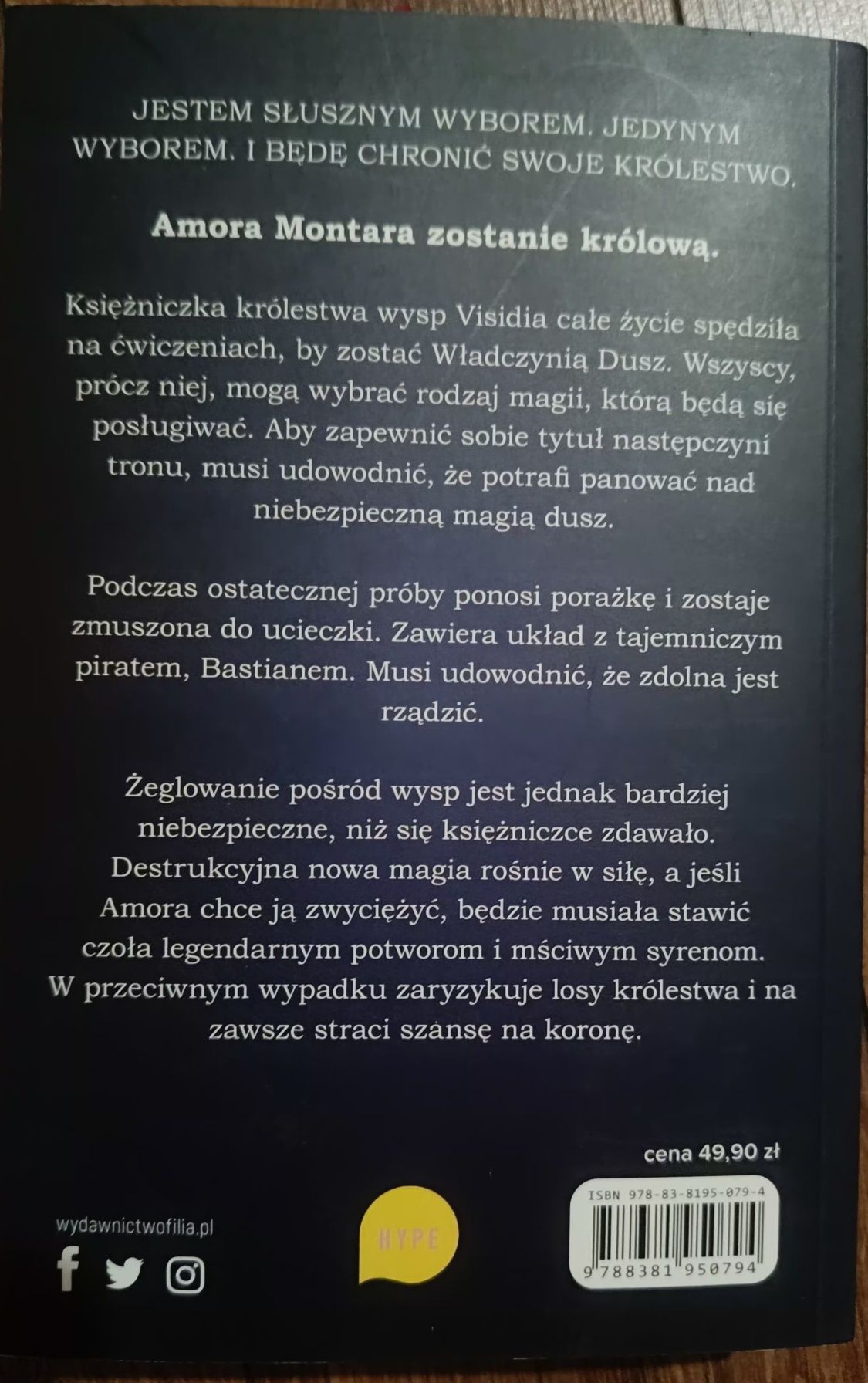 Książka Władczyni dusz - Adalyn Grace
