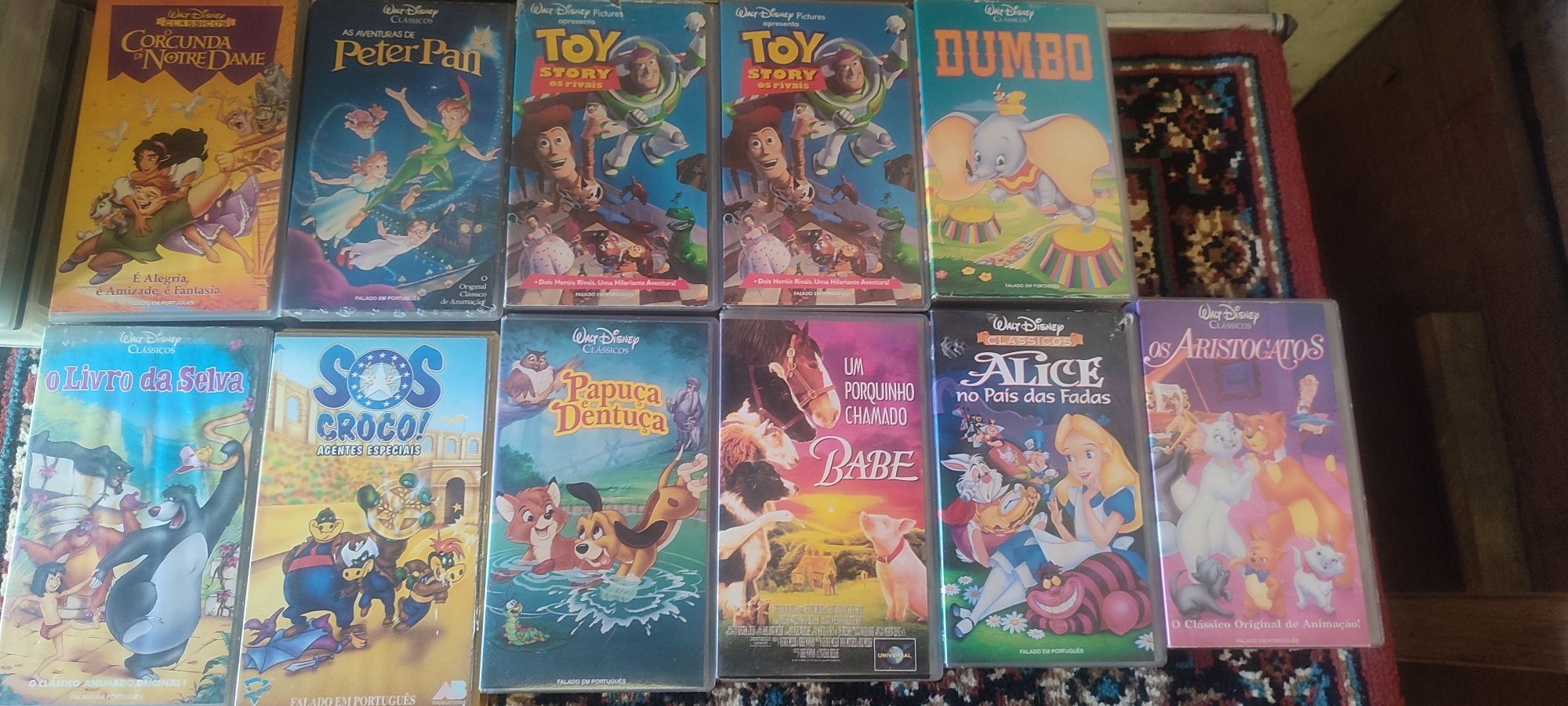 Cassetes VHS originais