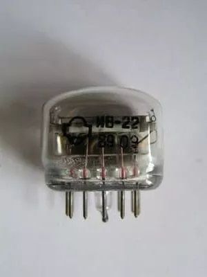 Лампа ИВ-22 индикатор ІВ 22 індикатор IV-22 VFD tube nixie clocK