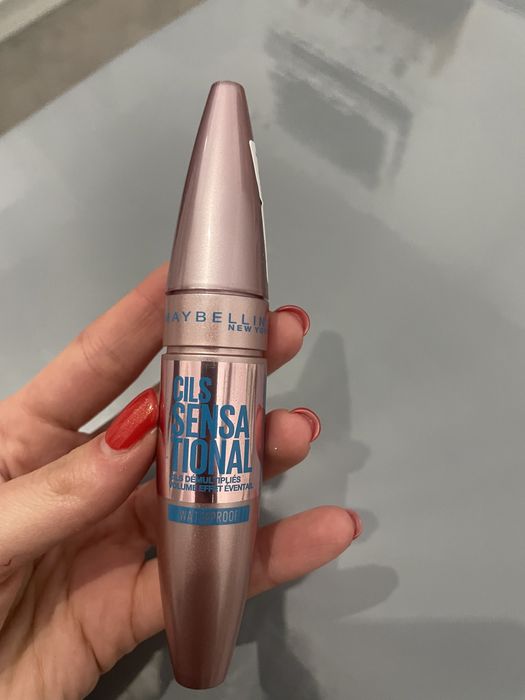 Maybelline Clis Sensational waterproof wodoodporna nowy tusz