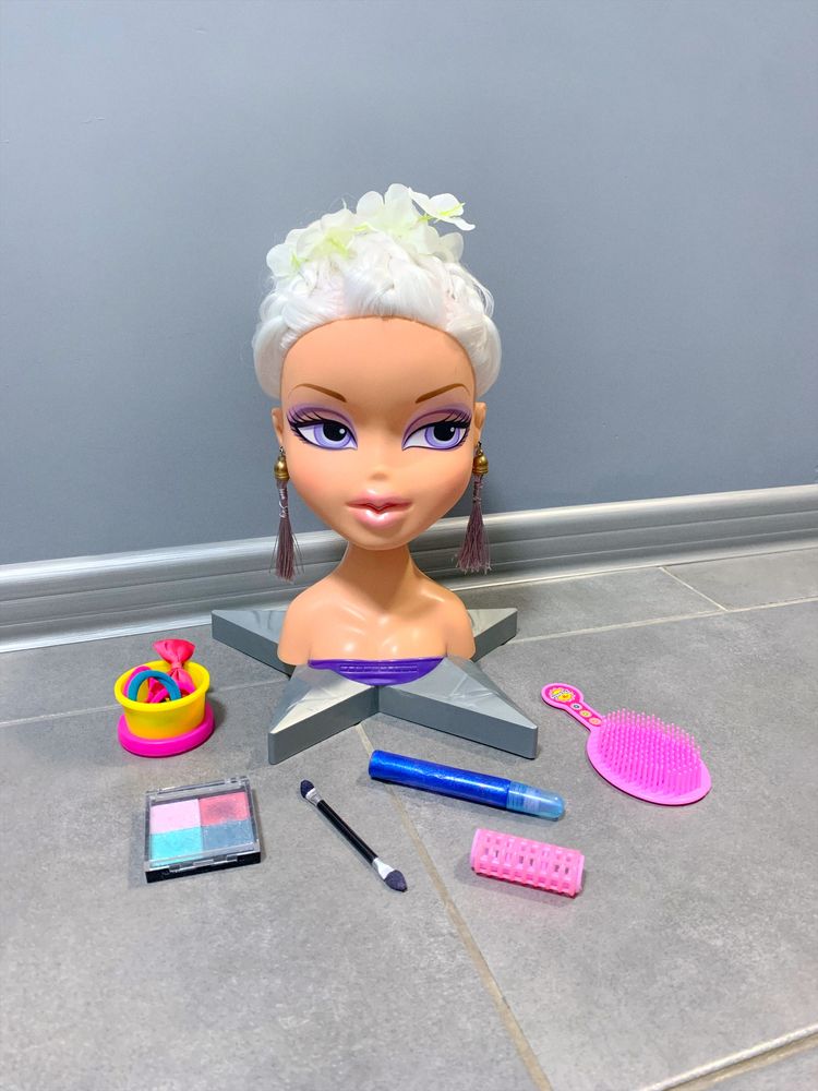 Детская кукла-манекен (голова для причесок, макияжа); лялька MGA