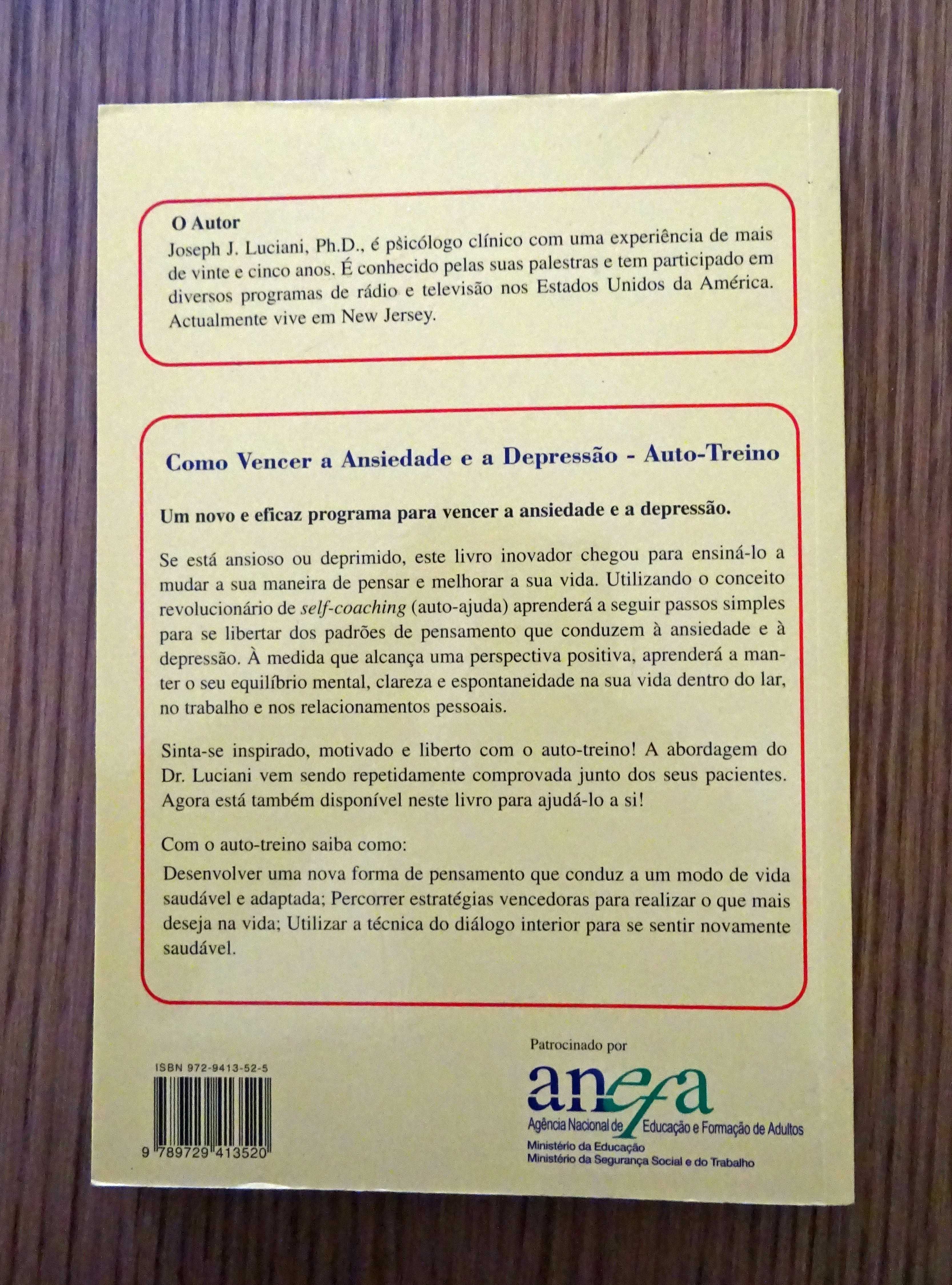 Como Vencer a Ansiedade e a Depressão (Auto-Treino)