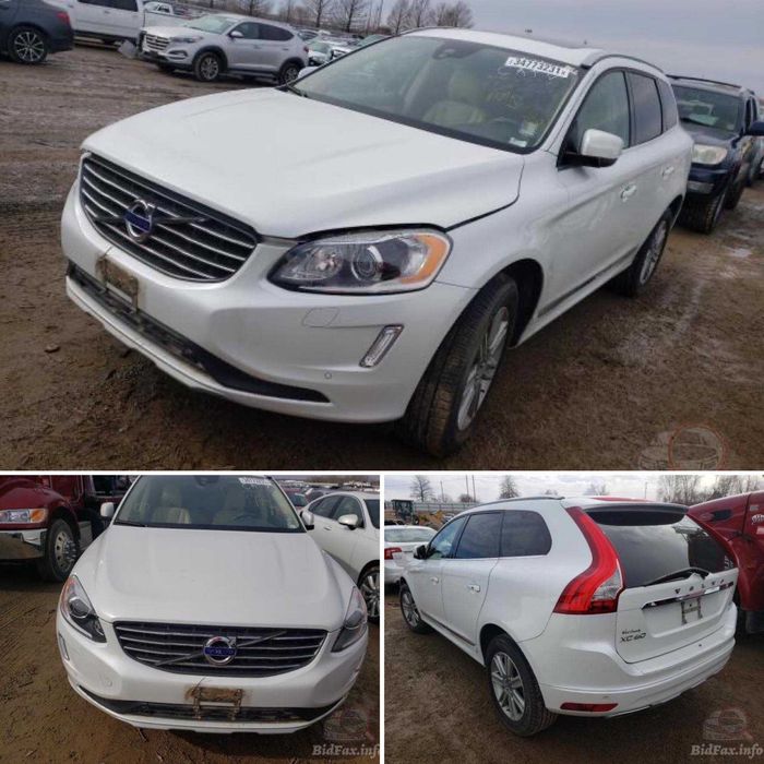 Volvo XC60 Разборк 2.0 3.0 TFSI Двигун 2015 2017 USA Капот Фара Бампер