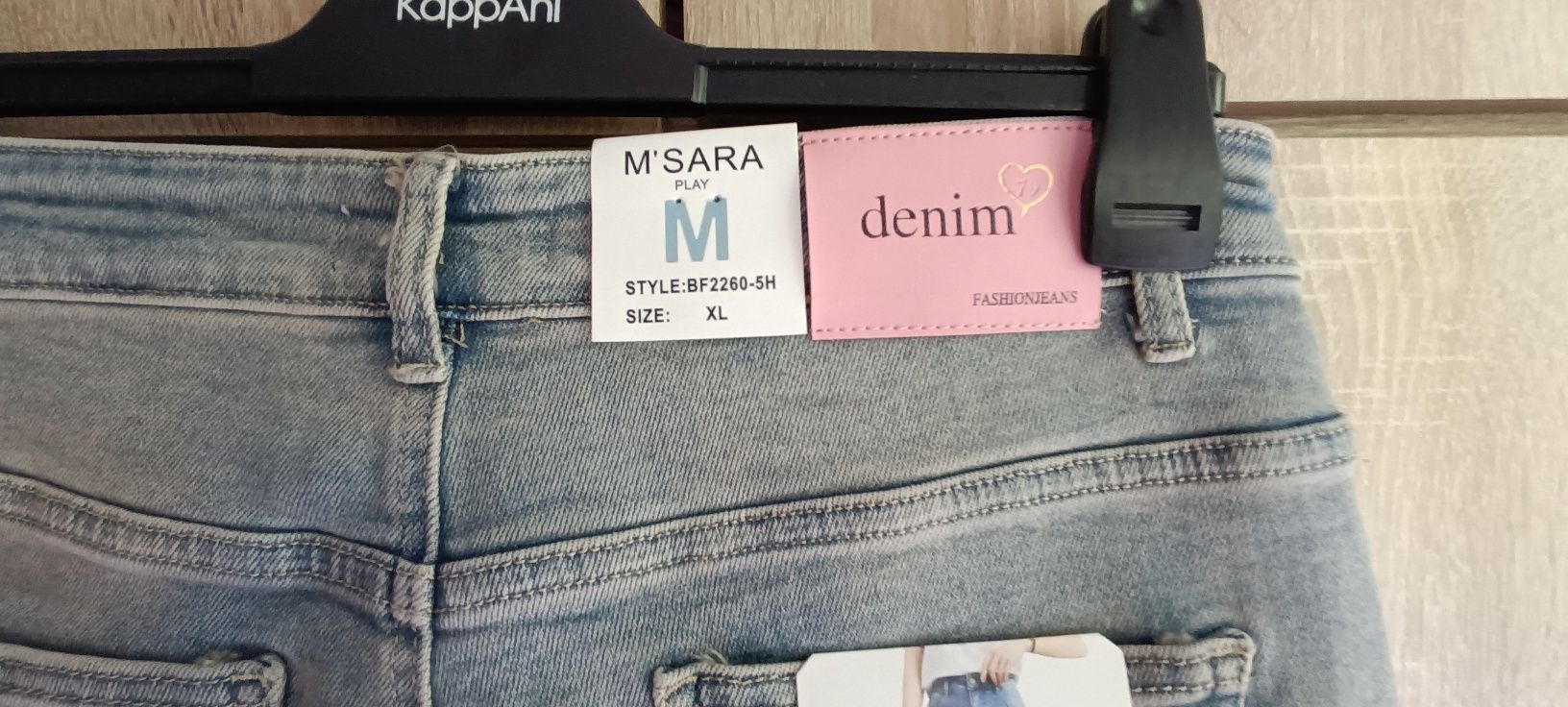 Nowe spodnie M'Sara denim r. XL