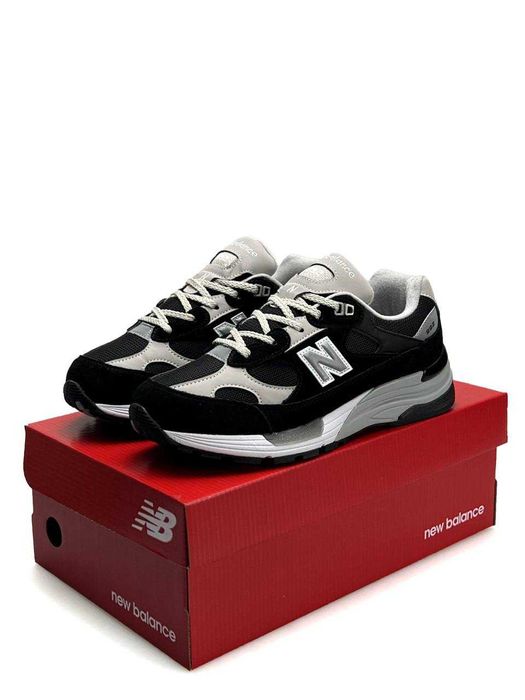 РОЗПРОДАЖ! New Balance 992 Black Beige 41 42 43 44 45 46 нюбіки