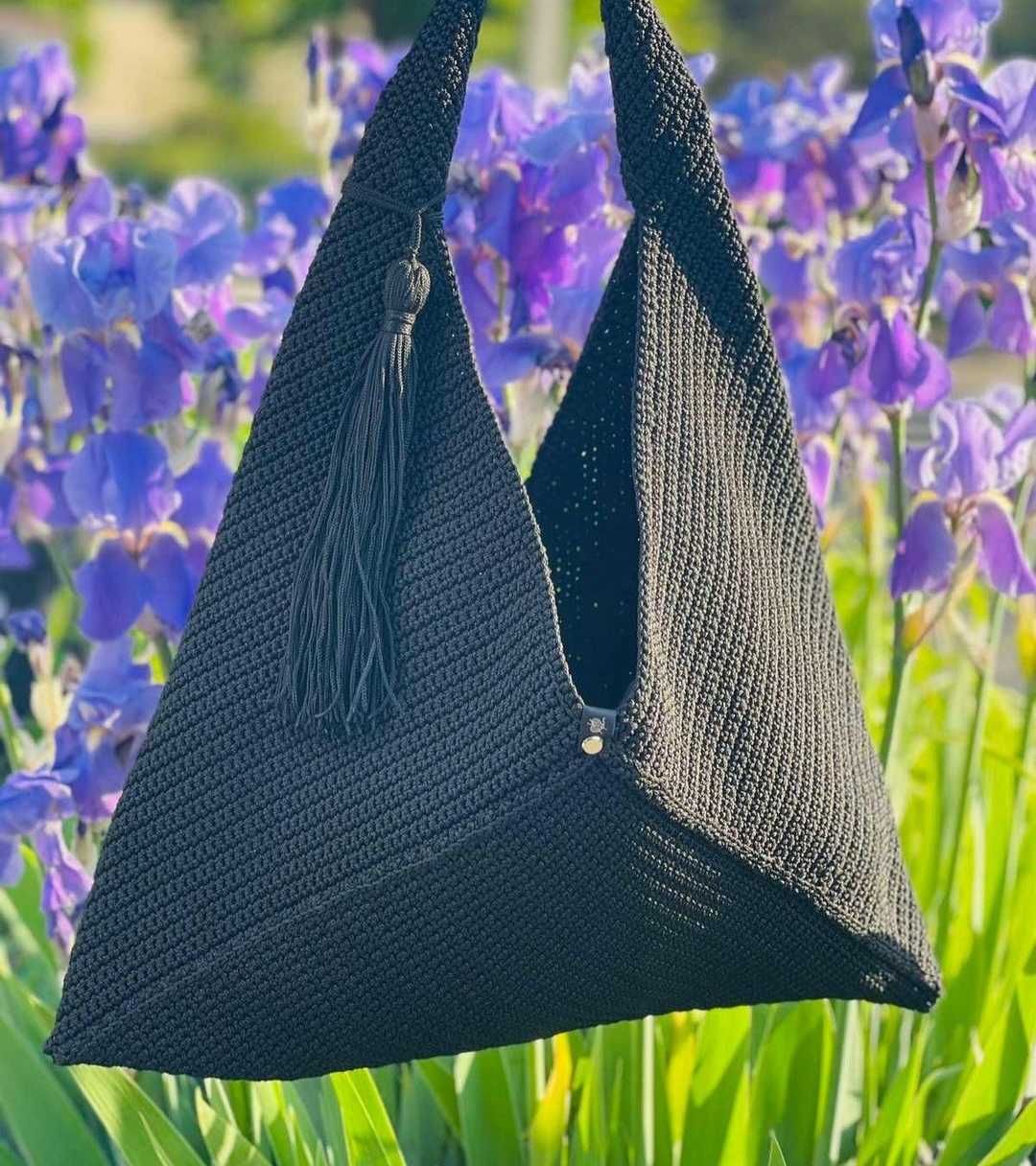 Ręcznie wykonana torba shopper